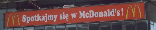 Meet me at McDonalds